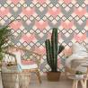 Tapeta Geometryczne Wzory W Stylu Retro