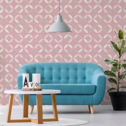 Tapeta Pastelowe Wzory Geometryczne