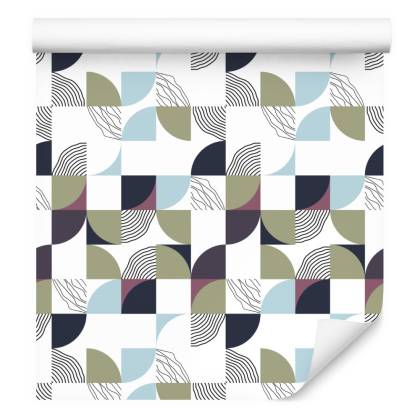 Tapeta Kolorowa Geometryczna Abstrakcja