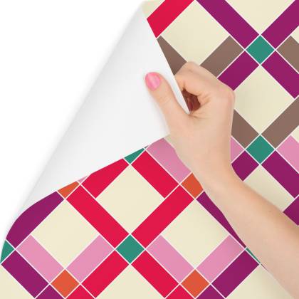 Tapeta Geometryczna - Kolorowe Romby
