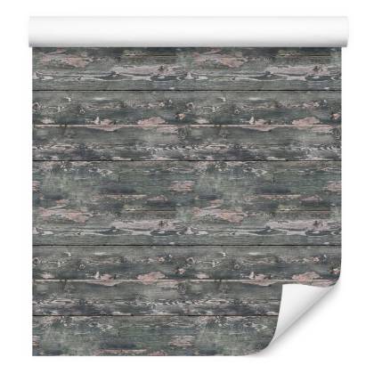 Tapeta Drewniane Deski Panele Retro