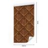Tapeta Drewniany Ornament 3D
