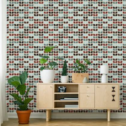 Tapeta Geometryczne Wzory Retro