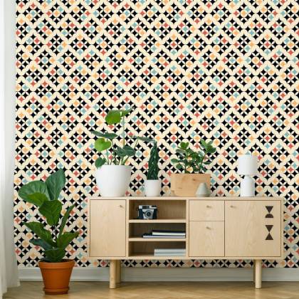 Tapeta Wzory Retro