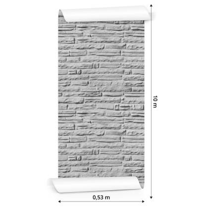 Tapeta Jasna Cegła - Efekt 3D