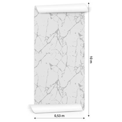 Tapeta Beton Na Wzór Marmuru