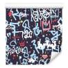 Tapeta Graffiti Z Diamentami