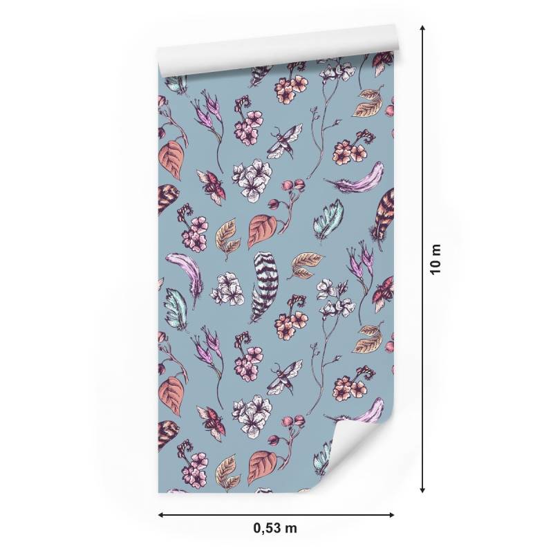 Tapeta Flora W Stylu Boho