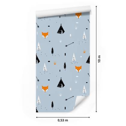 Tapeta Lisy Z Tipi