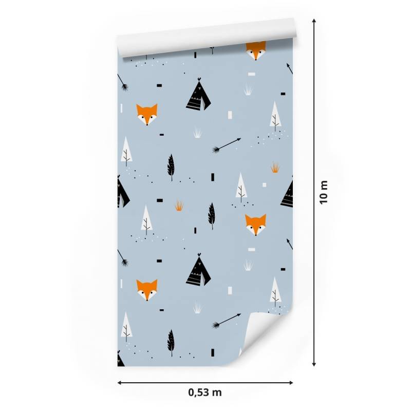 Tapeta Lisy Z Tipi