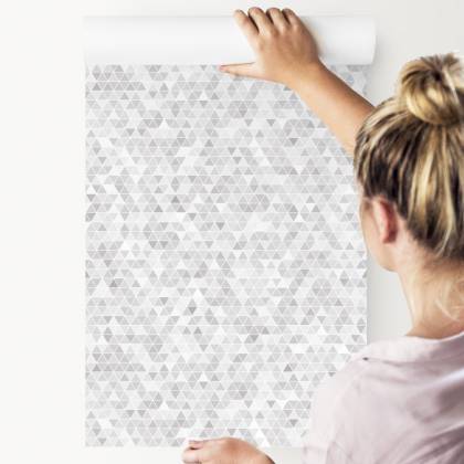 Tapeta Minimalistyczna Szara