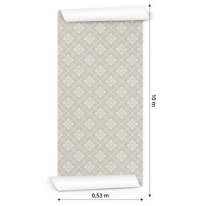 Tapeta Stylowa Mozaika Z Ornamentami
