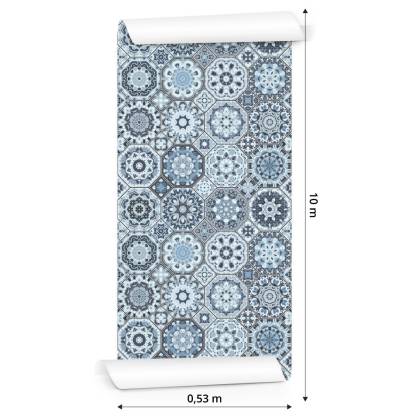 Tapeta Kolorowa Mozaika W Stylu Orientalnym