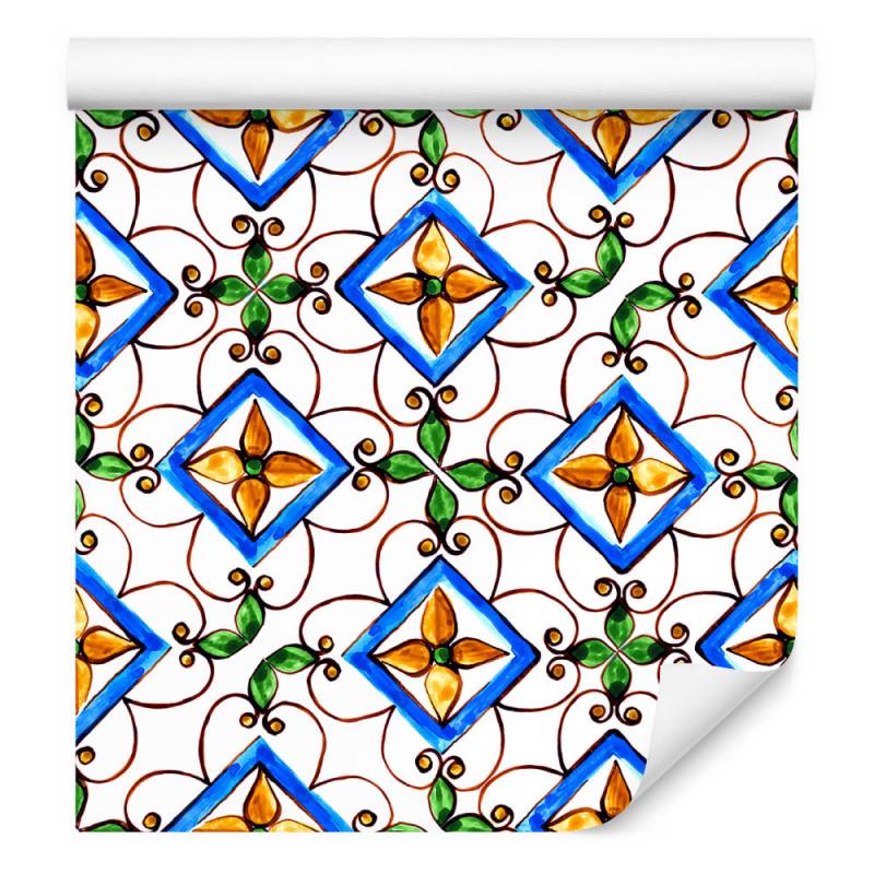 Tapeta Do Jadalni, Kuchni Orientalna Mozaika Wzory