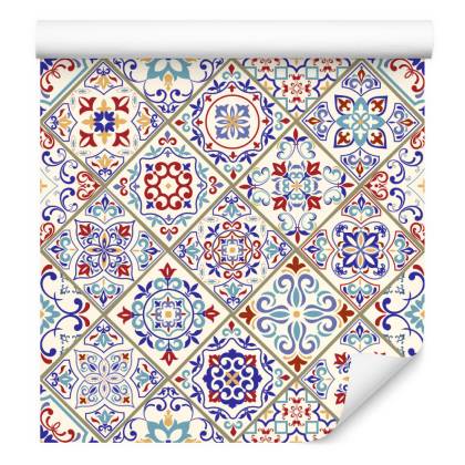 Tapeta Kafelki, Kolorowa Mozaika, Jadalnia