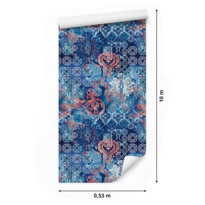 Tapeta Etniczne Motywy Geometryczne