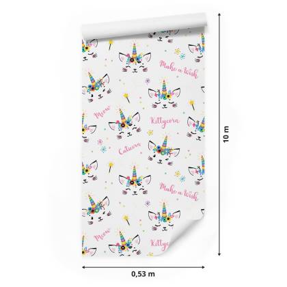 Tapeta Dla Dzieci – Magiczne Kotki