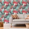 Tapeta Flamingi, Kwiaty, Natura, Do Salonu