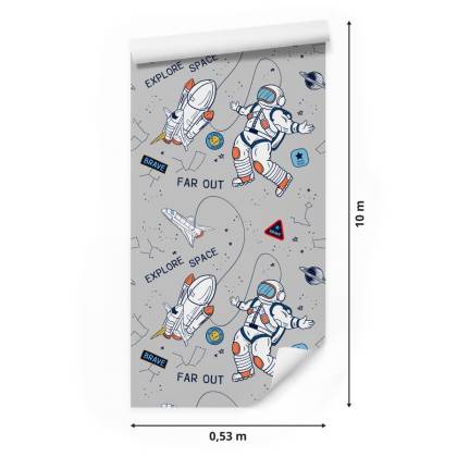 Tapeta Kosmiczny Spacer Astronauty