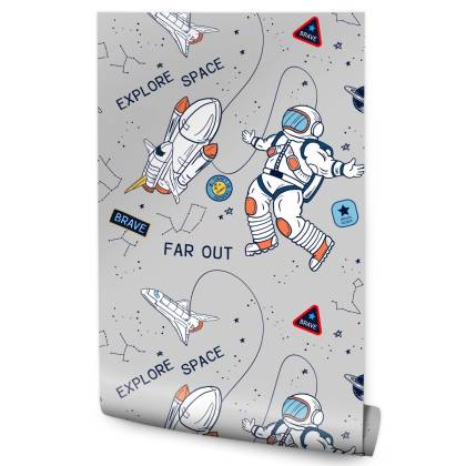 Tapeta Kosmiczny Spacer Astronauty
