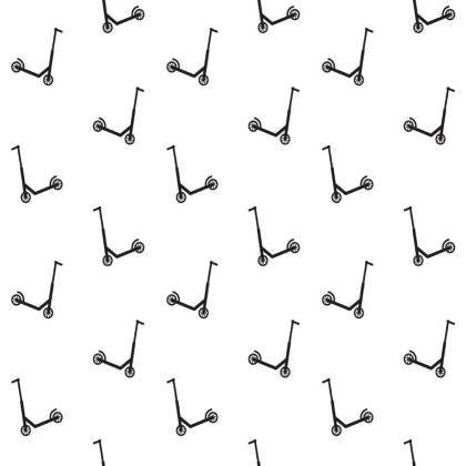 Tapeta Minimalistyczne Hulajnogi