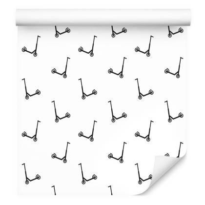 Tapeta Minimalistyczne Hulajnogi