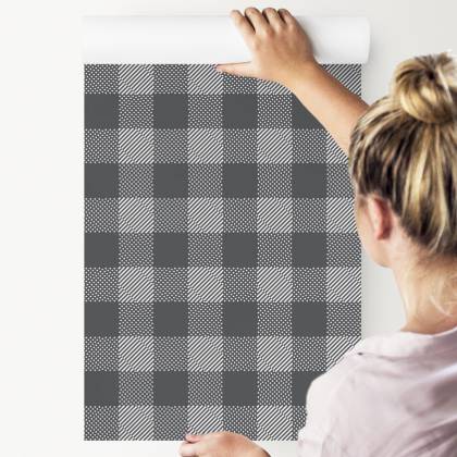 Tapeta Modernistyczna Abstrakcyjna Krata