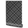 Tapeta Tartan W Odcieniach Szarości