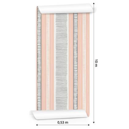 Tapeta Pionowe Paski - Abstrakcja