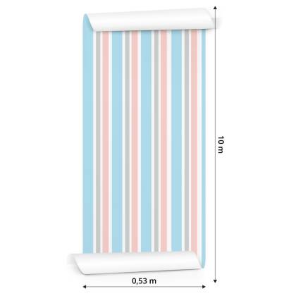Tapeta Kolorowe Pionowe Paski