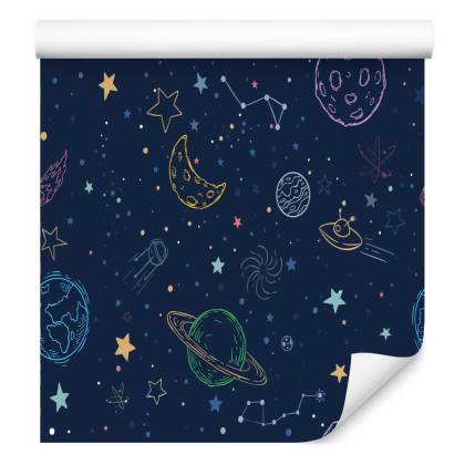 Tapeta Kosmos Planety I Statki Kosmiczne