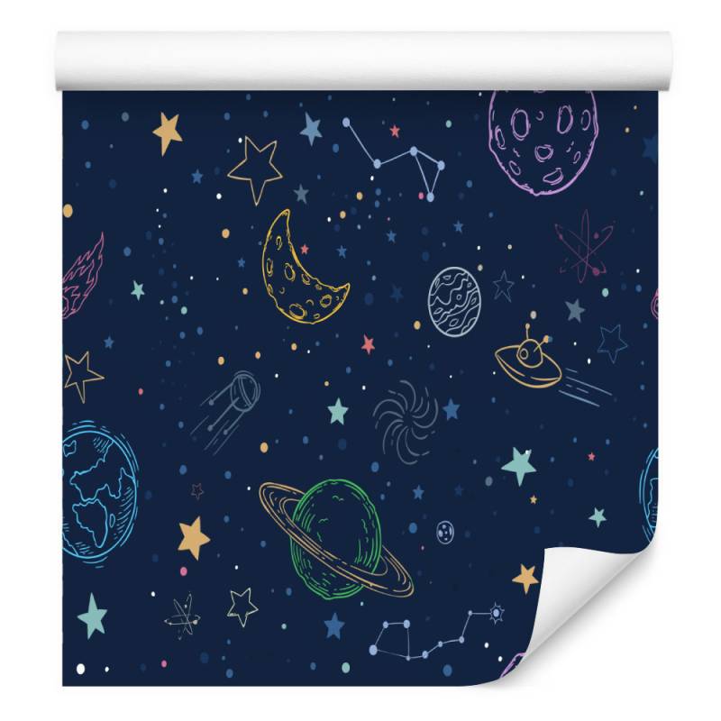 Tapeta Kosmos Planety I Statki Kosmiczne