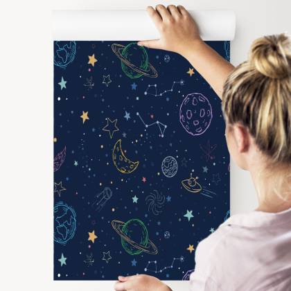 Tapeta Kosmos Planety I Statki Kosmiczne