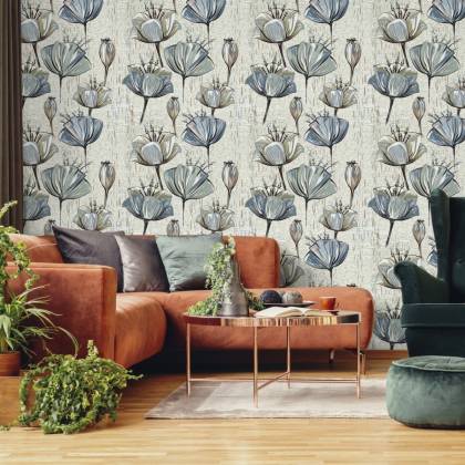 Tapeta Tulipany W Stylu Vintage