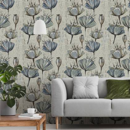 Tapeta Tulipany W Stylu Vintage