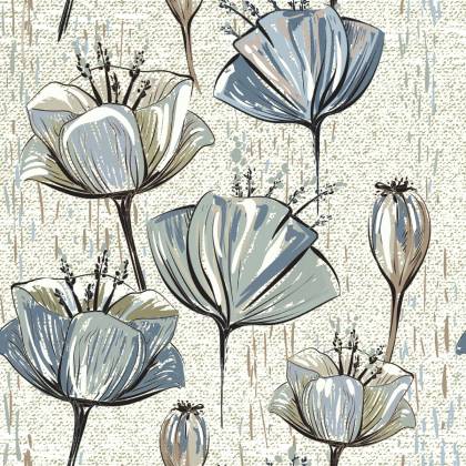Tapeta Tulipany W Stylu Vintage
