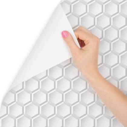 Tapeta Optyczna 3D Figury Geometryczne, Sypialnia