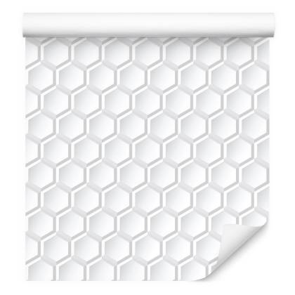 Tapeta Optyczna 3D Figury Geometryczne, Sypialnia