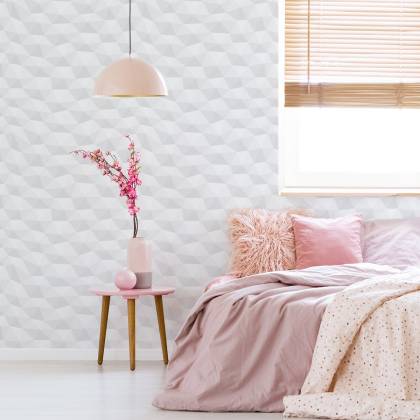 Tapeta 3D, Geometryczna, Nowoczesna, Do Sypialni