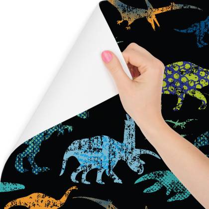 Tapeta Dla Chłopaków, Kolorowe Dinozaury