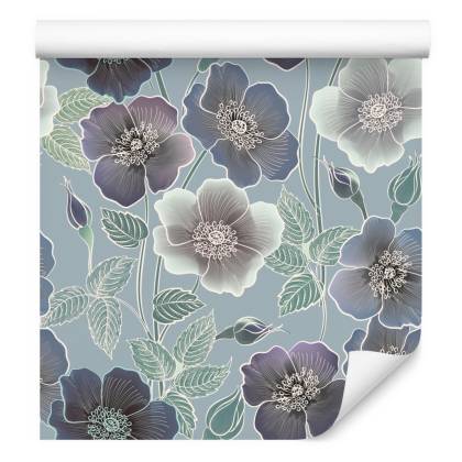 Tapeta Piękne Kwiaty W Stylu Vintage