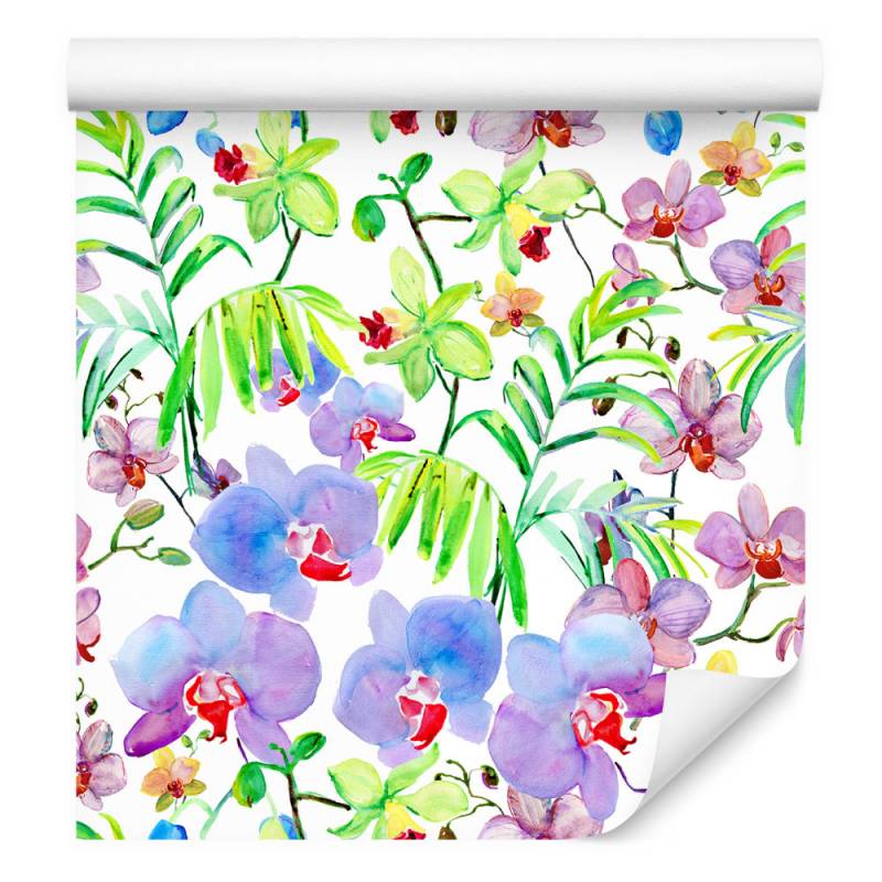 Tapeta Orchidea Storczyki Rośliny Kwiaty Do Salonu