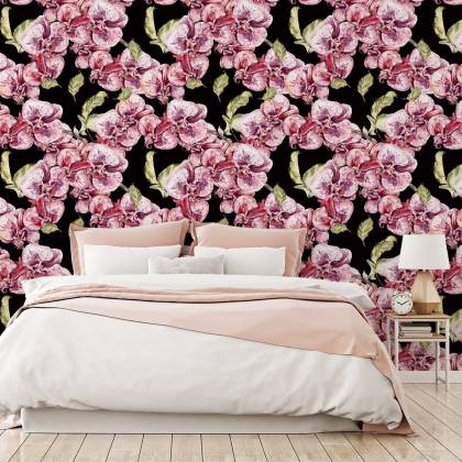 Tapeta Do Sypialni Orchidea Storczyk Natura Kwiaty