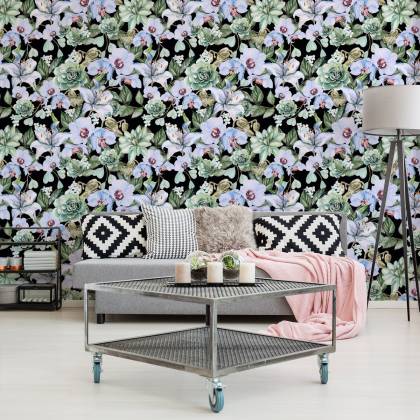 Tapeta Rośliny Natura Orchidee Storczyki Do Salonu