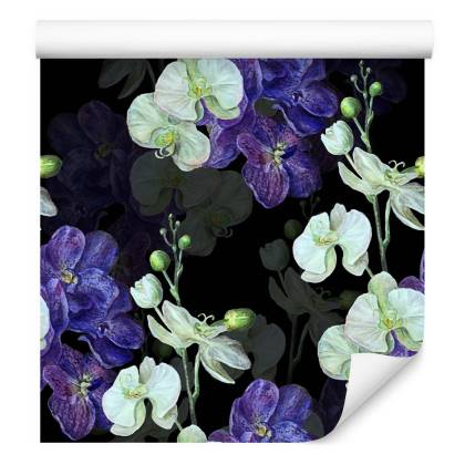 Tapeta Do Salonu Orchidea Storczyk Przyroda Kwiaty