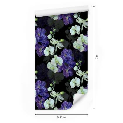 Tapeta Do Salonu Orchidea Storczyk Przyroda Kwiaty