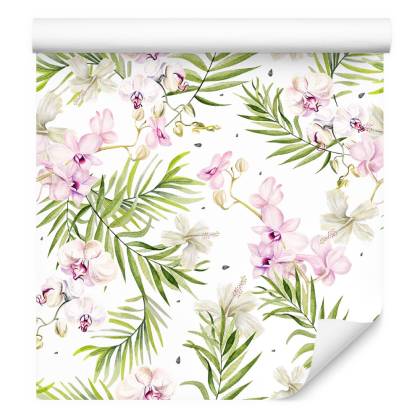 Tapeta Do Salonu Storczyki Orchidea Kwiaty Natura