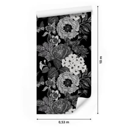 Tapeta Piwonie Vintage