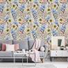 Tapeta Kwiaty Polne W Stylu Vintage