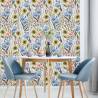 Tapeta Kwiaty Polne W Stylu Vintage